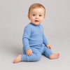 Custom 100% Cotton Ribbed Baby Romper | Infant Sleepwear Supplier