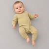 Custom Striped Cotton Baby Romper | Wrap Front Infant Sleepsuit Supplier