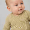 Custom Striped Cotton Baby Romper | Wrap Front Infant Sleepsuit Supplier