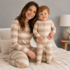100% Cotton Mom & Baby Matching Pajamas | Private Label Family Sleepwear
