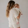 Custom Modal Mom And Baby Pajamas Set | Private Label Family Sleepwear