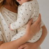 Custom Modal Mom And Baby Pajamas Set | Private Label Family Sleepwear