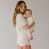 Custom Modal Mom And Baby Pajamas Set | Private Label Family Sleepwear