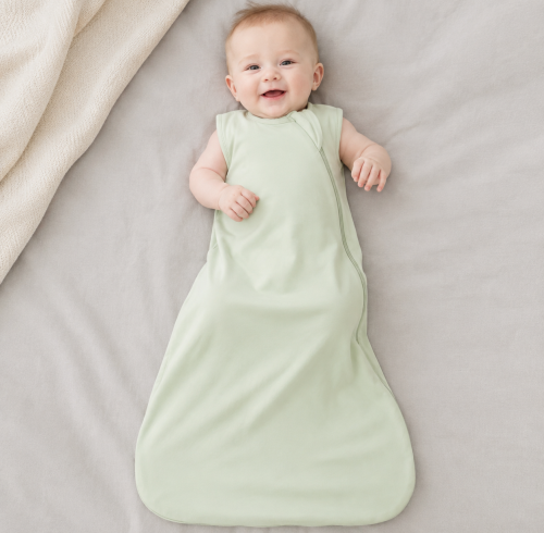 Custom Side-Zip Cotton Baby Sleep Sack | Infant Sleeping Bag Supplier