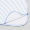 Custom Blue Stripe Bamboo Baby Sleep Sack | Private Label Infant Sleepwear