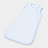 Custom Blue Stripe Bamboo Baby Sleep Sack | Private Label Infant Sleepwear