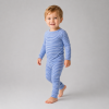 Blue Stripe Baby & Toddler 2 Piece Pajama Set | Private Label Kids Sleepwear