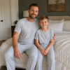 Custom Soft Modal Matching Family Pajamas | Private Label Sleepwear