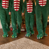 Custom Christmas Dinosaur Family Onesie Pajamas | Private Label Flannel