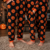 Custom Pumpkin Print Cotton Halloween Family Pajama Sets | Private Label