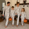 Custom Ghost Print Modal Halloween Family Pajama Sets | OEM Sleepwear
