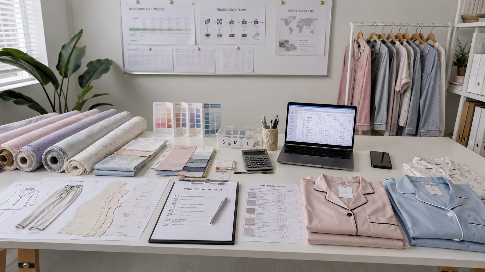 Flexible manufacturing solutions for sleepwear brands