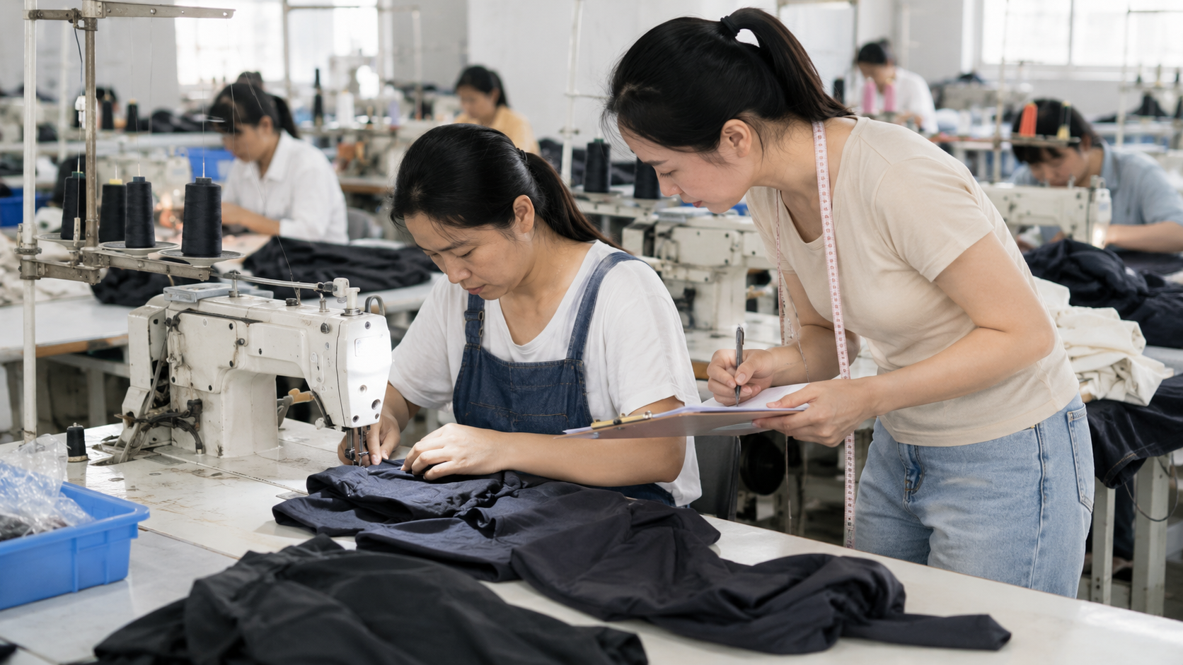 In-Line Sewing Audit step