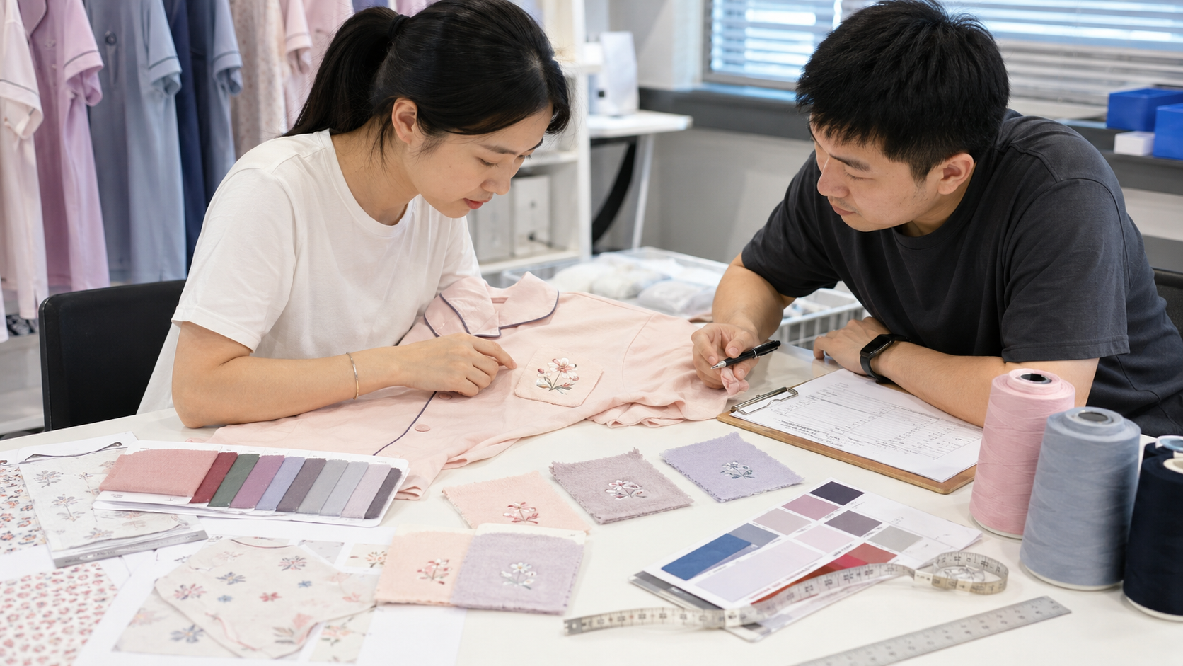 Print and Embroidery Approval step