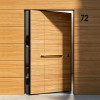 P-103Aluminum Pivot Doors | Flame Retardant | Customized Size | Luxury Villa Entry