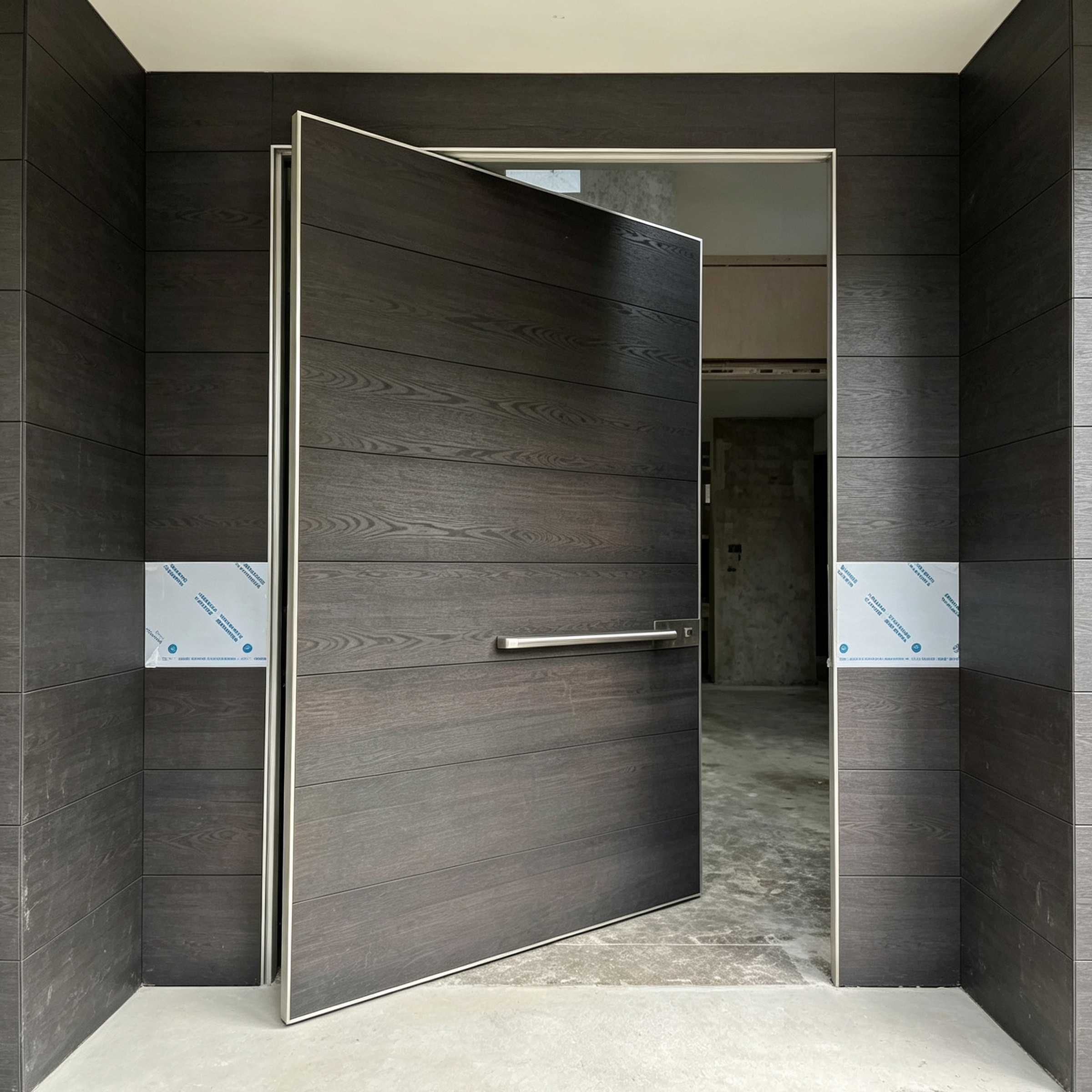 Aluminum alloy double door specially designed for high-end villas, luxury homes, and commercial clubs