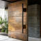 P-112 Aluminum Pivot Doors | Flame Retardant | Customized Size | Luxury Villa Entry