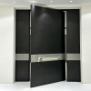 P-117  Aluminum Pivot Doors | Flame Retardant | Customized Size | Luxury Villa Entry