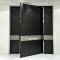 P-117  Aluminum Pivot Doors | Flame Retardant | Customized Size | Luxury Villa Entry