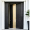 P-118  Aluminum Pivot Doors | Flame Retardant | Customized Size | Luxury Villa Entry