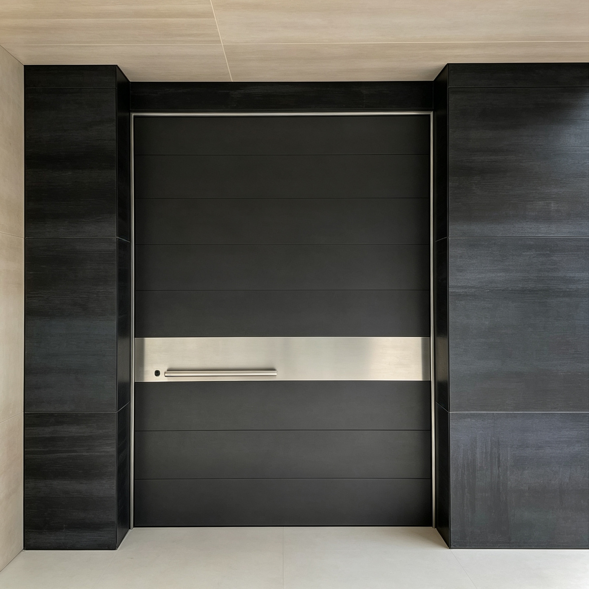 Aluminum alloy double door specially designed for high-end villas, luxury homes, and commercial clubs