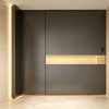 P-121  Aluminum Pivot Doors | Flame Retardant | Customized Size | Luxury Villa Entry