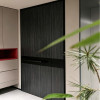 P-122  Aluminum Pivot Doors | Flame Retardant | Customized Size | Luxury Villa Entry