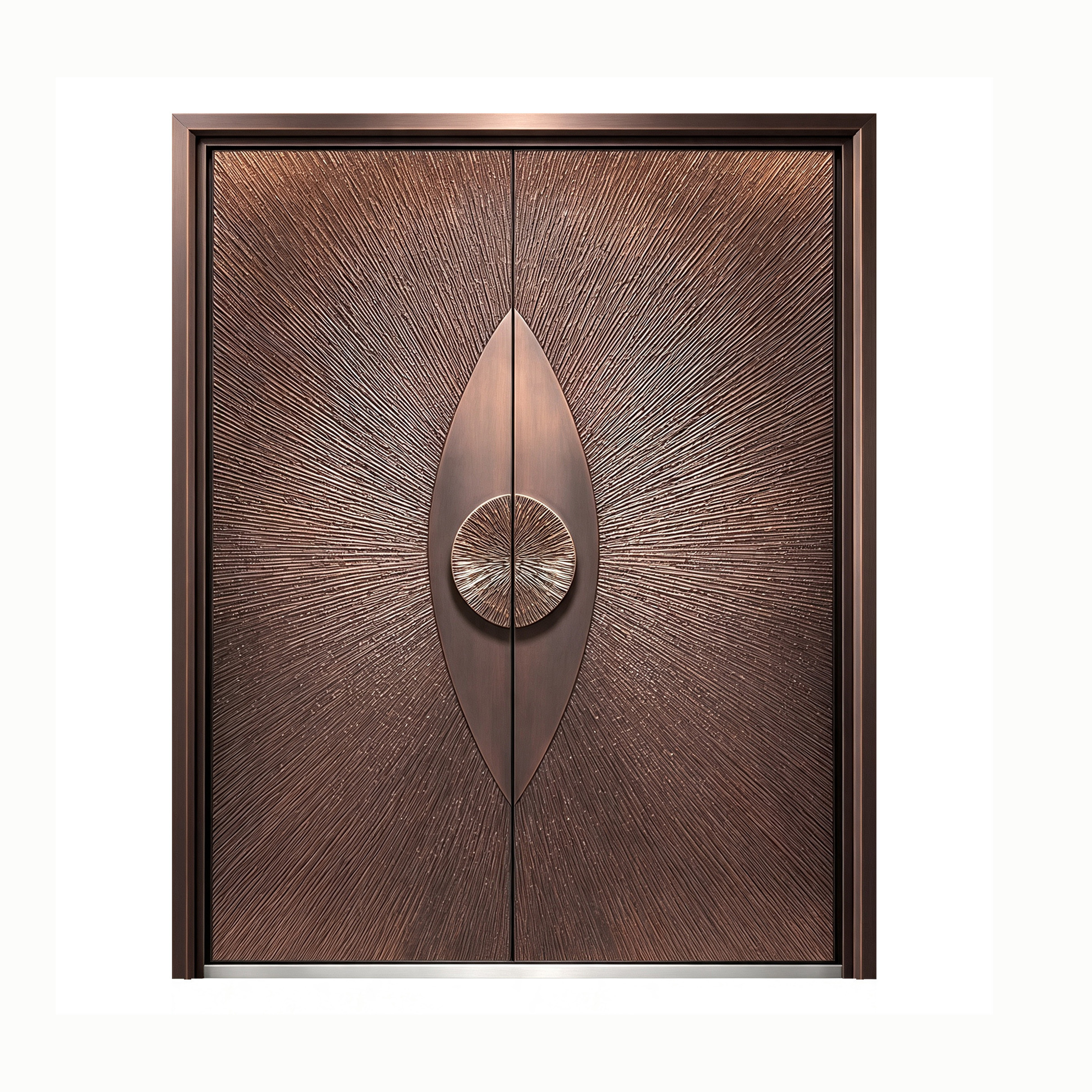 Aluminum alloy double door specially designed for high-end villas, luxury homes, and commercial clubs