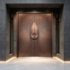 S-006 Aluminum Double Door | Flame Retardant | Customized Size | Luxury Villa Entry