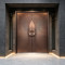 S-006 Aluminum Double Door | Flame Retardant | Customized Size | Luxury Villa Entry