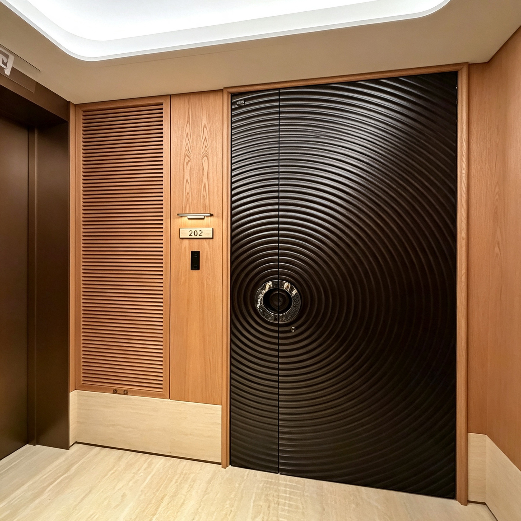 Aluminum alloy double door specially designed for high-end villas, luxury homes, and commercial clubs