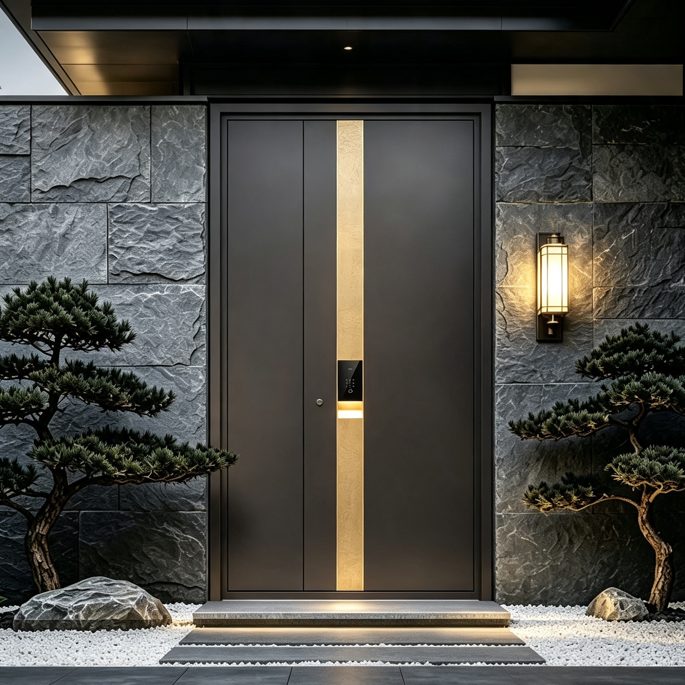 Aluminum alloy double door specially designed for high-end villas, luxury homes, and commercial clubs
