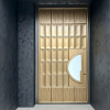 D-001 Aluminum single doors | Flame Retardant | Customized Size | Luxury Villa Entry