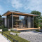Y-001 Aluminum Pergola | Custom Size | Luxury Villa Garden