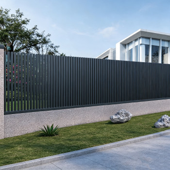 WQ-041 Aluminum fence|Customized Size | Luxury Villa Garden