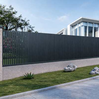 WQ-041 Aluminum fence|Customized Size | Luxury Villa Garden