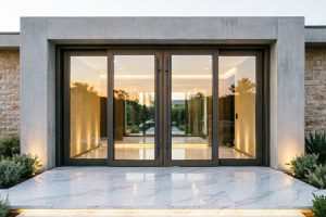 Large Format Aluminum Pivot Doors: Engineering for Luxury Homes