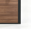 D-003 Aluminum Single Doors | Flame Retardant | Customized Size | Luxury Villa Entry