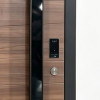 D-003 Aluminum Single Doors | Flame Retardant | Customized Size | Luxury Villa Entry