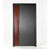 D-004 Aluminum Single Doors | Flame Retardant | Customized Size | Luxury Villa Entry
