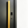 D-005 Aluminum Single Doors | Flame Retardant | Customized Size | Luxury Villa Entry