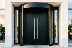 Aluminum Pivot Door Design Ideas for Modern Villas