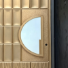 D-001 Aluminum Single Door | Waterproof, Soundproof, PU Core | Office & Home Use