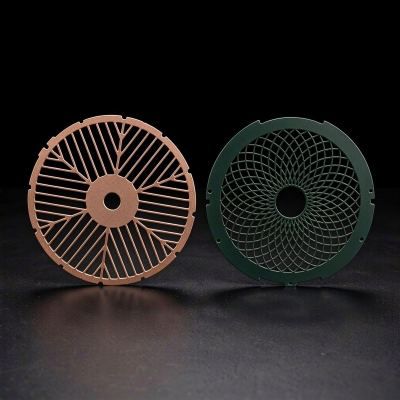 Etched Hair Dryer Inlet and Outlet Grille — Custom and Outlet Grille