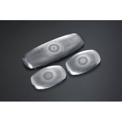 Etched Automotive Speaker Cover — OEM / ODM Custom Manufacturing