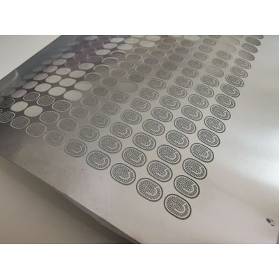 Etched Bluetooth Earbud Mesh / Tuning Mesh — Custom / Tuning Mesh