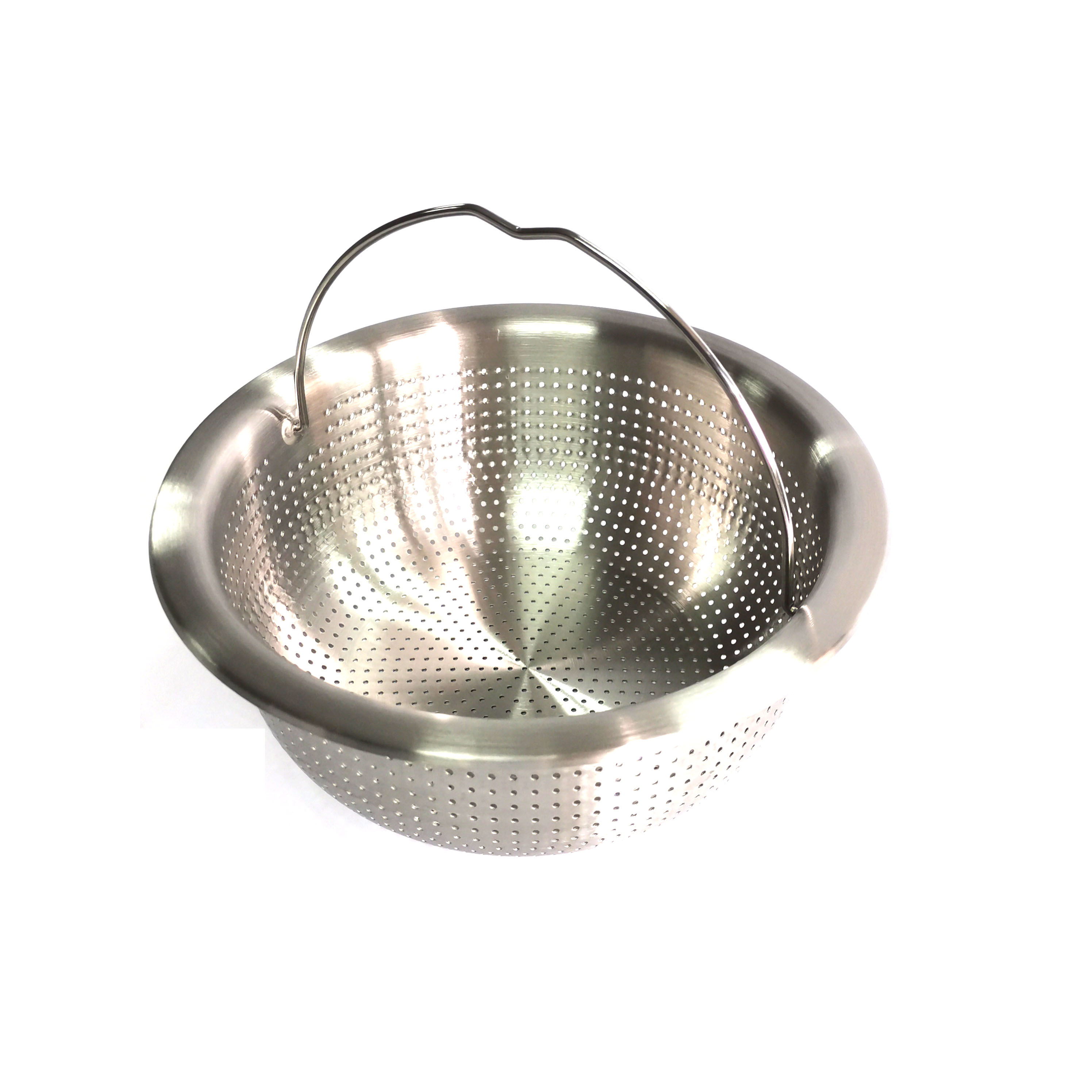 Etched Grain Screen / Rice Sieve | close view of etched features, edges and surface finish