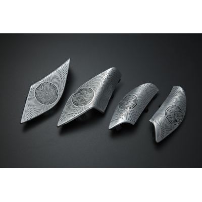 Etched Automotive Speaker Grille — OEM / ODM Custom Manufacturing