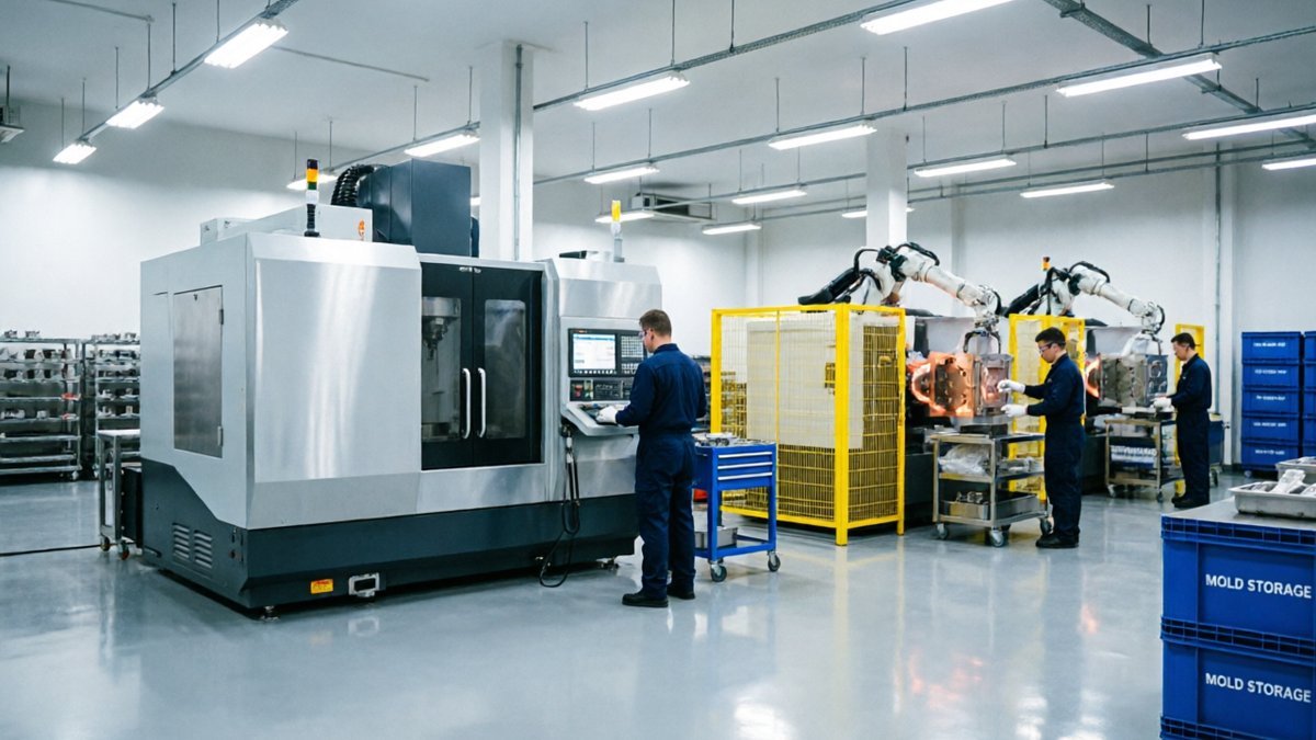 Plastic Injection Mold Factory Workshop - LONGXIANG GROUP LIMITED