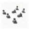 High Toughness Carbide Core Polished OEM Tire Spikes Universal Vehicle Winter Anti Slip Studs